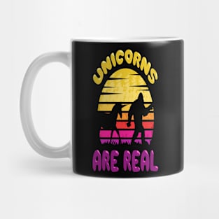 Unicorns are real, bigfoot ed. Mug